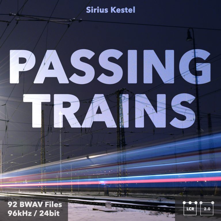 Soundlibrary "Passing Trains LCR" Cover